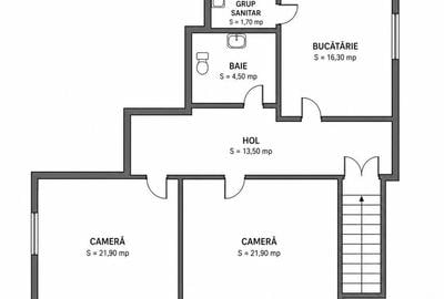 Spațiu comercial, de 145 mp, în Central