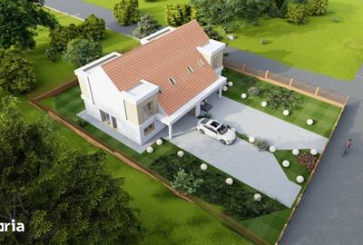 Casă cu 4 camere cu Teren 429 Mp în Chinteni
