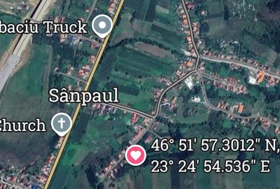 Teren de 1449 mp, în Sânpaul