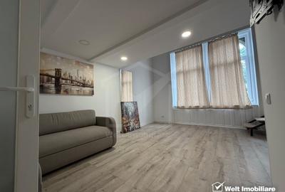 Apartament cu 2 camere semidecomandat, mobilat în Central