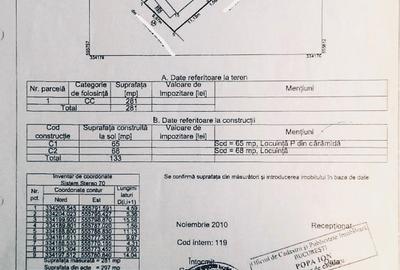 Casă cu 6 camere cu Teren 286 Mp în Eroii Revoluției - 1