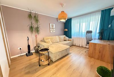 Apartament cu 2 camere decomandat, mobilat în Popești-Leordeni