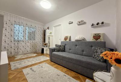 Apartament cu 2 camere semidecomandat, mobilat în Brătianu