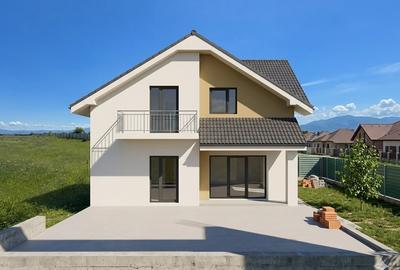 Casă cu 4 camere cu Teren 351 Mp în Hărman - 2