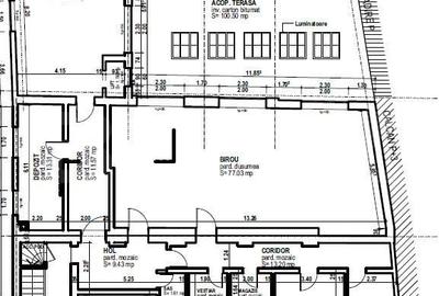 Spațiu comercial, de 332.26 mp, în Gruia - 7
