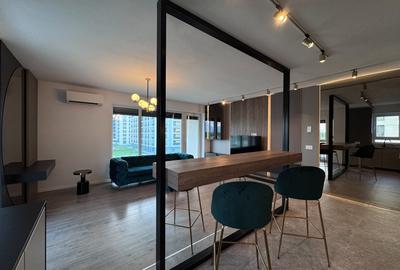 Apartament cu 2 camere decomandat, mobilat în Tractorul - 2