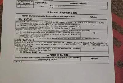 Teren de 2800 mp, în Lunca Frumoasă - 1