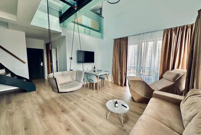 Penthouse cu 3 camere semidecomandat, mobilat în Sinaia - 1