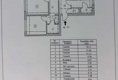 Apartament cu 4 camere decomandat, mobilat în Rahova - 17