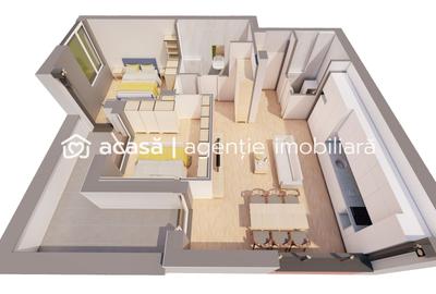 Apartament cu 3 camere decomandat în UTA - 2