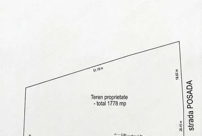 Teren de 1778 mp, în Kamsas