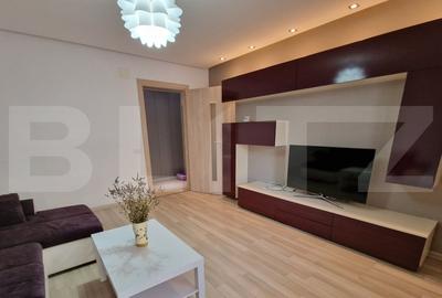Apartament cu 2 camere decomandat, mobilat în Tractorul