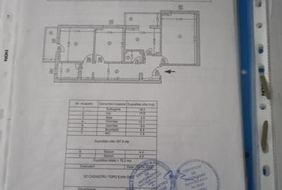 Apartament cu 3 camere în Negru Vodă