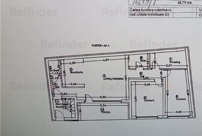 Apartament cu 3 camere decomandat în Ștefan cel Mare - 3