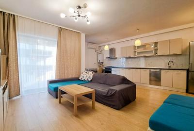 Apartament cu 2 camere semidecomandat, mobilat în Tunari