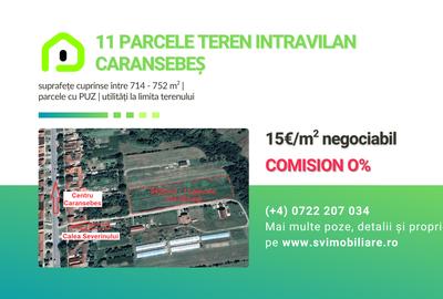 Teren intravilan de 715 mp, în Caransebeș