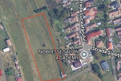 Teren de 7000 mp, în Exterior Vest