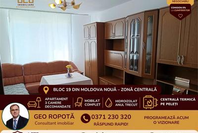 Apartament cu 3 camere decomandat, mobilat în Nord