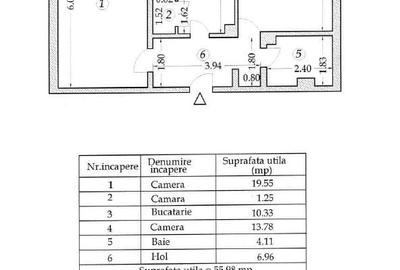 Apartament cu 2 camere decomandat, mobilat în Faleza Nord - 16