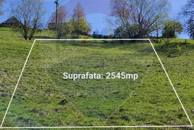 Teren de 2545 mp, în Râmeț