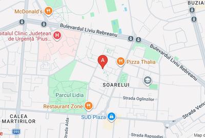 Apartament cu 2 camere decomandat în Soarelui