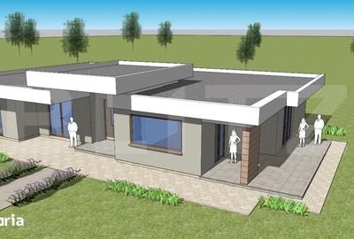 Casă cu 4 camere cu Teren 724 Mp în Păulești