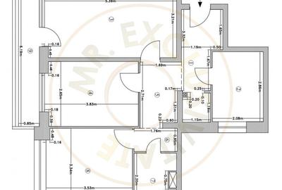 Apartament cu 3 camere decomandat, mobilat în Lacul Tei - 7