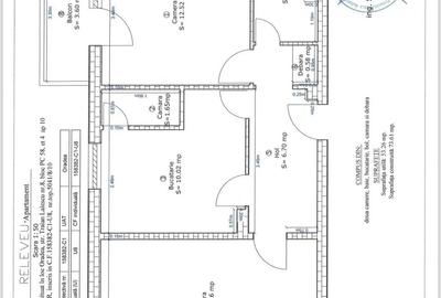 Apartament cu 2 camere decomandat în Rogerius