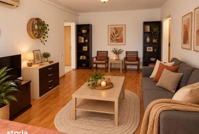 Apartament cu 3 camere semidecomandat în Drumul Taberei