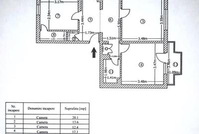 Apartament decomandat în Obor