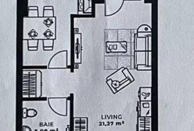 Apartament cu 2 camere în Gheorgheni