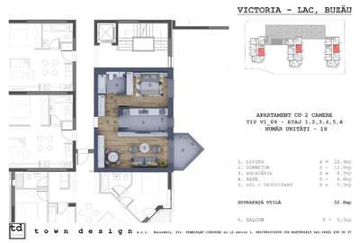 Apartament cu 2 camere în Broșteni - 5