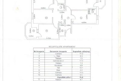 Apartament cu 4 camere decomandat în Alexandru cel Bun - 2