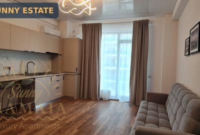 Apartament cu 2 camere semidecomandat, mobilat în Central