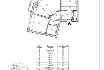 Apartament cu 2 camere decomandat în Gara de Nord - 1