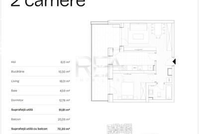 Apartament cu 2 camere decomandat în Ghencea