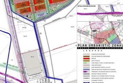 Teren Construcții extravilan de 40000 mp, în Exterior Nord - 2