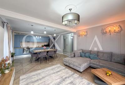 Apartament cu 3 camere semidecomandat, mobilat în Giroc