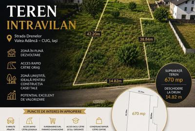 Teren de 670 mp, în Balciu