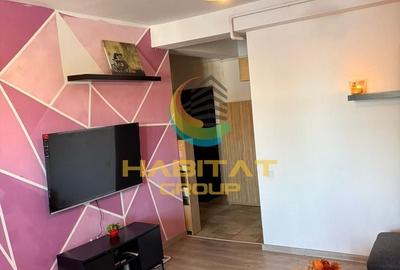Apartament cu 2 camere semidecomandat, mobilat în Est