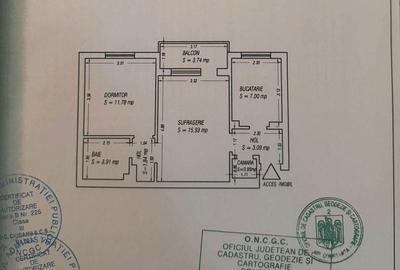 Apartament cu 2 camere semidecomandat, mobilat în Tomis III - 19