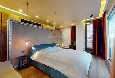 Penthouse cu 2 camere decomandat, mobilat în Floreasca - 16