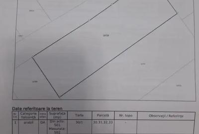 Teren de 502 mp, în Central - 1