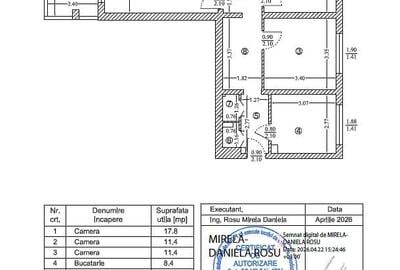 Apartament cu 3 camere decomandat în Pantelimon - 2