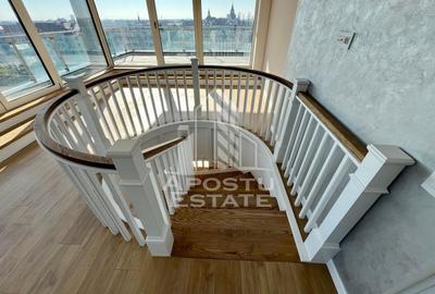 Penthouse cu 4 camere semidecomandat în Take Ionescu - 7