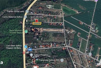 Teren de 647 mp, în Balotești
