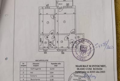 Apartament cu 2 camere circular în Războieni - 5