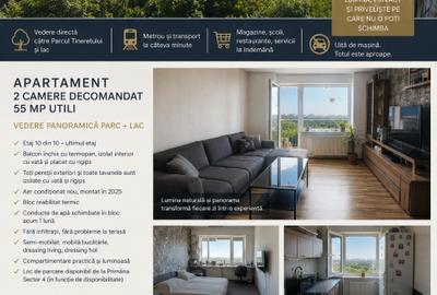Apartament cu 2 camere decomandat în Tineretului