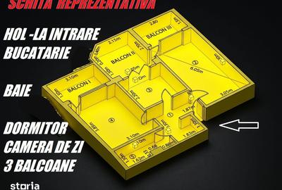 Apartament cu 2 camere în Central