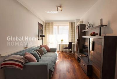 Apartament cu 2 camere semidecomandat, mobilat în Băneasa